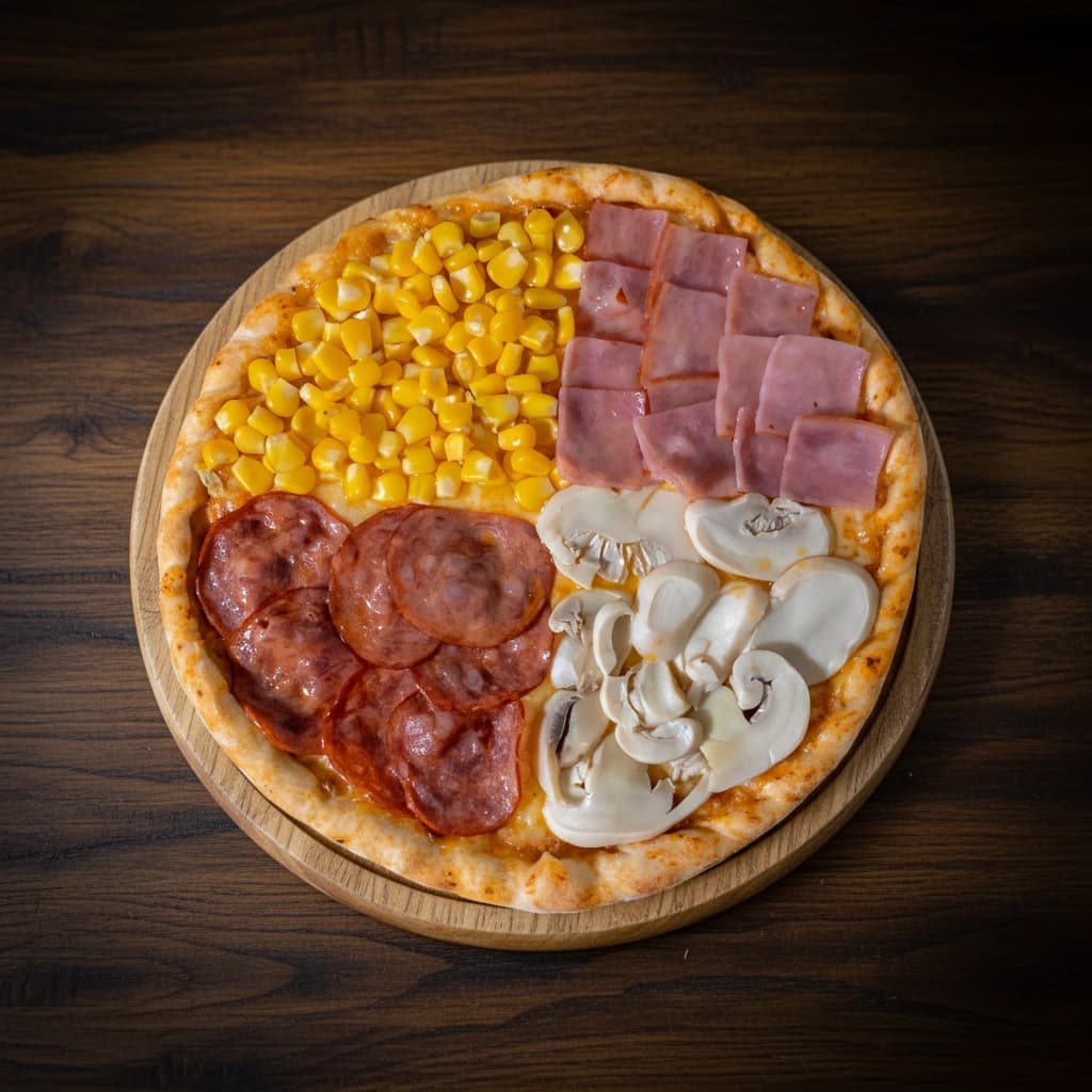 Pizza Cuatro Estaciones a domicilio en Riohacha